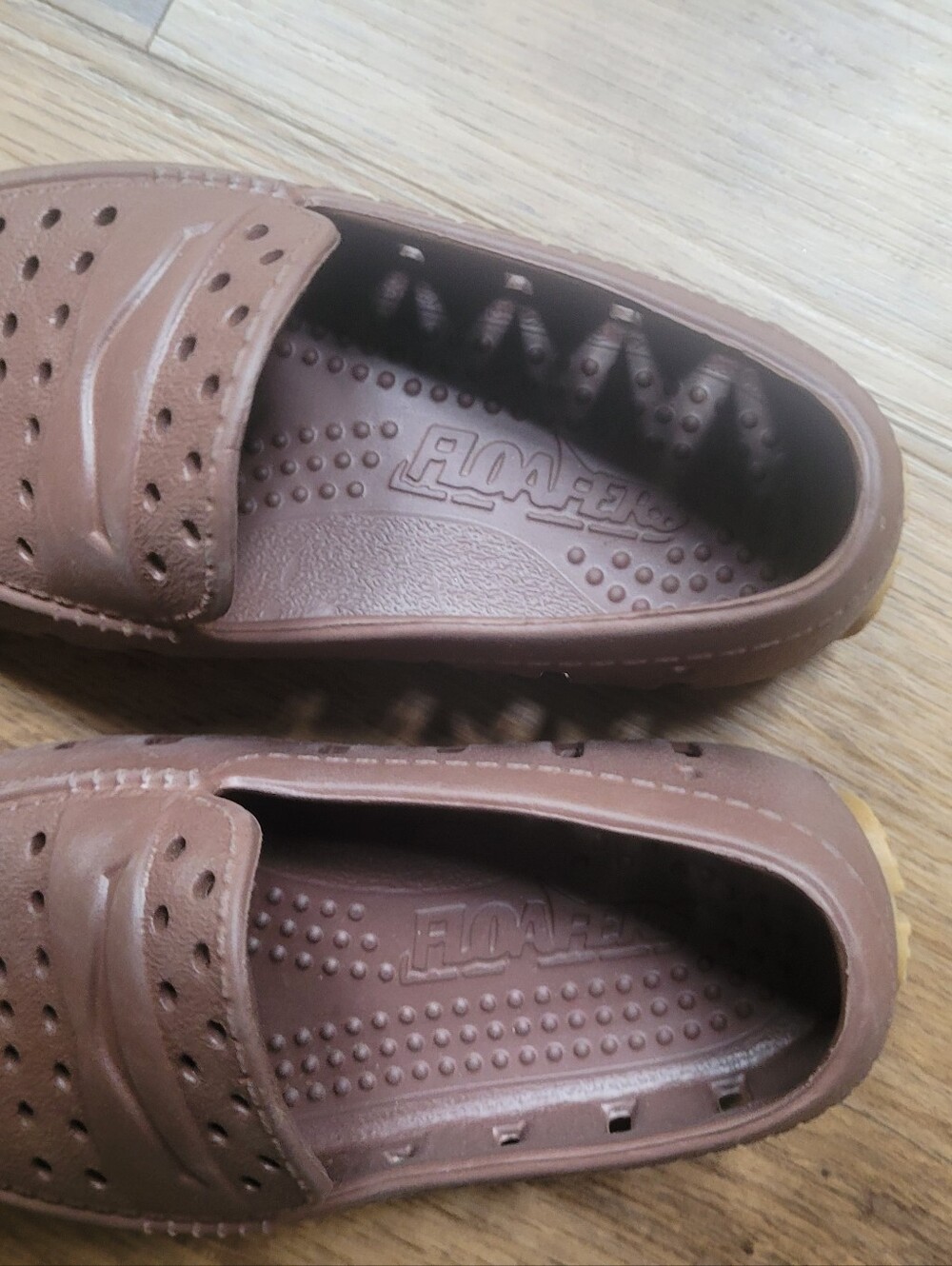 Floafers Brown Toddler Shoes